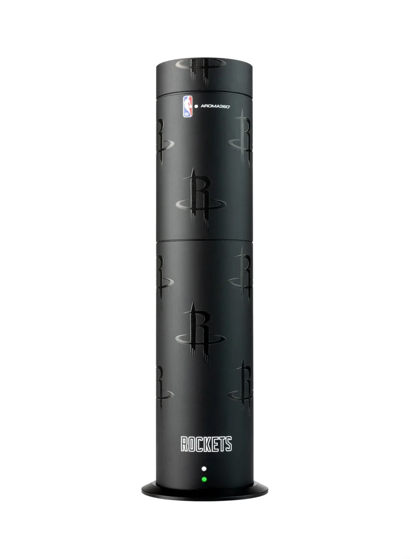 AROMA360 x NBA - Huston Rockets Diffuser for Essential Oils - Cold-Air Diffusion - 600 sq.ft. Coverage - Waterless Air Diffuser for Home, Office and Business