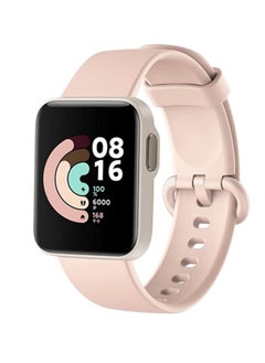 Generic Mi Watch Lite Strap Replacement Sport Soft Silicone Bracelet For Redmi Watch Smart Watch (pink)  - Image 1