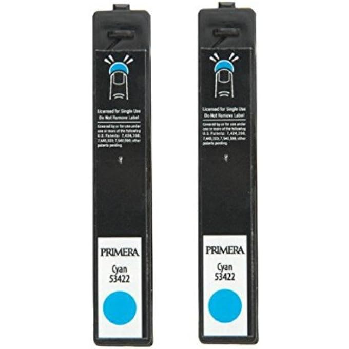 Primera LX900 High Yield Cyan Ink Cartridge 2-Pack