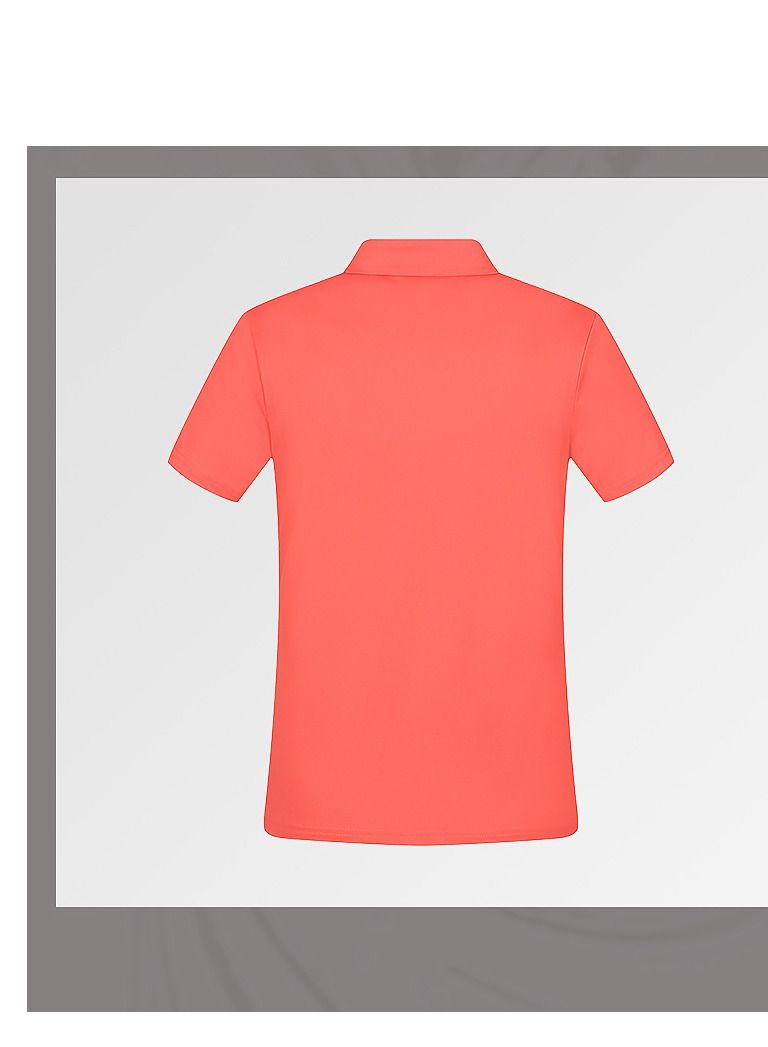 UTDOORWEAR تي شيرت بولو قصير الأكمام للرجال بألوان صلبة سريعة الجفاف رياضي غير رسمي صيفي - Image 2
