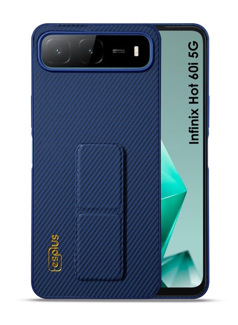 يس بلس غطاء خلفي من السيليكون لهاتف Infinix Hot 60i - مصنوع من مادة TPU السيليكونية، فتحات متينة ودقيقة - حماية من الخدوش والغبار والبقع، مقاوم للصدمات والماء لهاتف Infinix Hot 60i - أزرق - Image 1