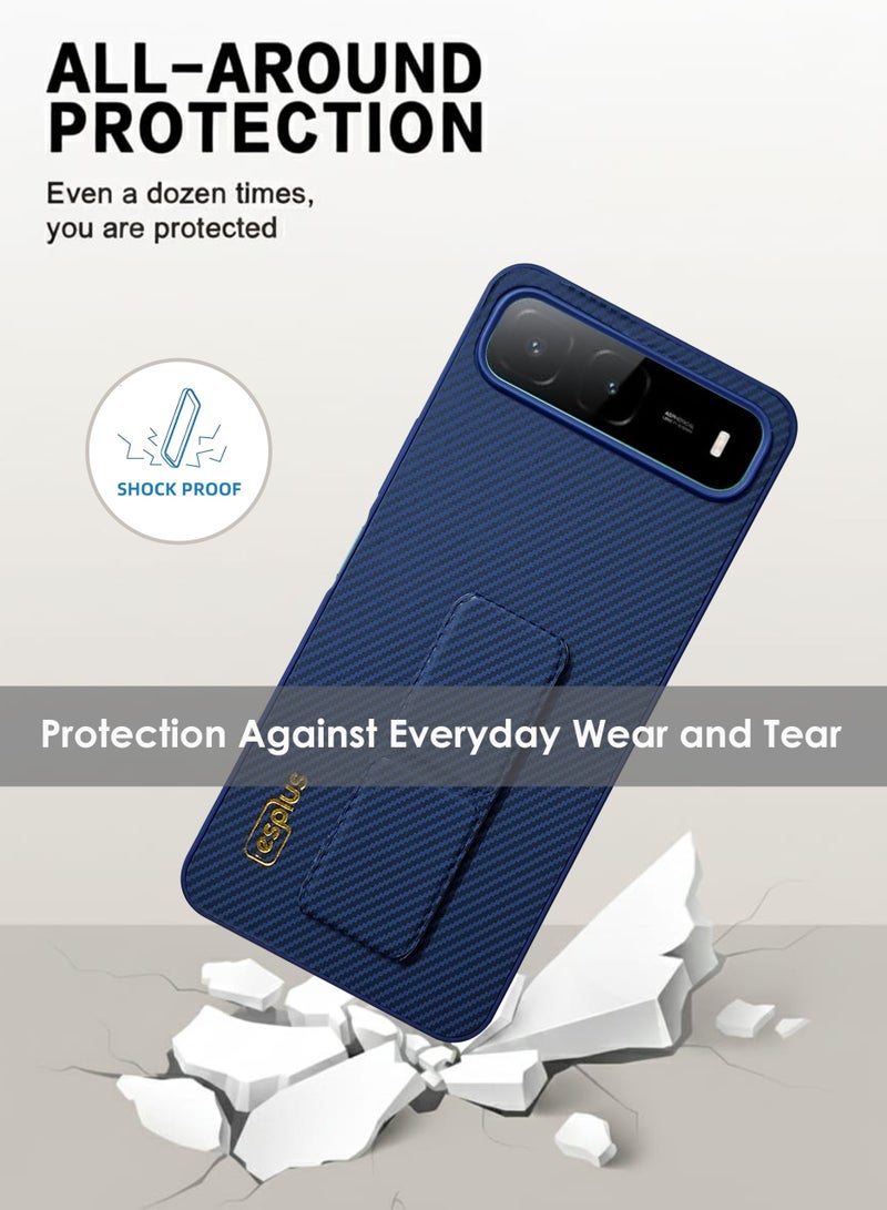 يس بلس غطاء خلفي من السيليكون لهاتف Infinix Hot 60i - مصنوع من مادة TPU السيليكونية، فتحات متينة ودقيقة - حماية من الخدوش والغبار والبقع، مقاوم للصدمات والماء لهاتف Infinix Hot 60i - أزرق - Image 3
