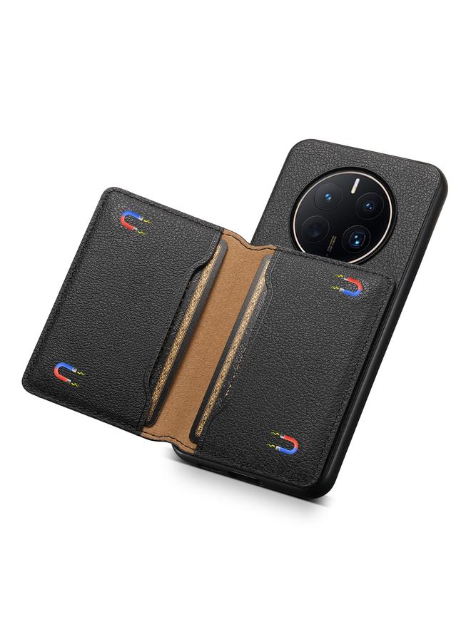 اس-توب جراب لهاتف Huawei Mate 50 Pro بتصميم جلد العجل وغطاء كامل للهاتف - Image 5