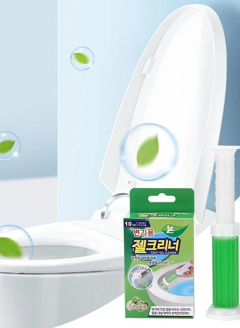 Floral scented toilet gel cleaner, 120ml. A descaler and odor remover for a clean bathroom. Long-lasting freshness. Easy to use. 12 flower gels per bottle. The smell of roses - Image 2