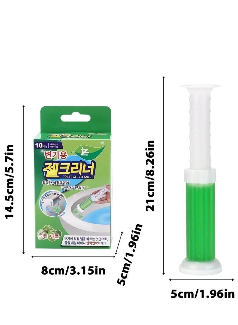 Floral scented toilet gel cleaner, 120ml. A descaler and odor remover for a clean bathroom. Long-lasting freshness. Easy to use. 12 flower gels per bottle. The smell of roses - Image 3