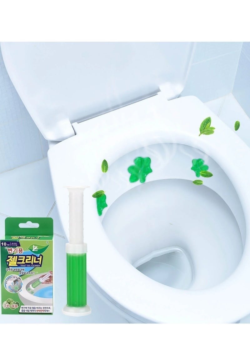 Floral scented toilet gel cleaner, 120ml. A descaler and odor remover for a clean bathroom. Long-lasting freshness. Easy to use. 12 flower gels per bottle. The smell of roses - Image 5