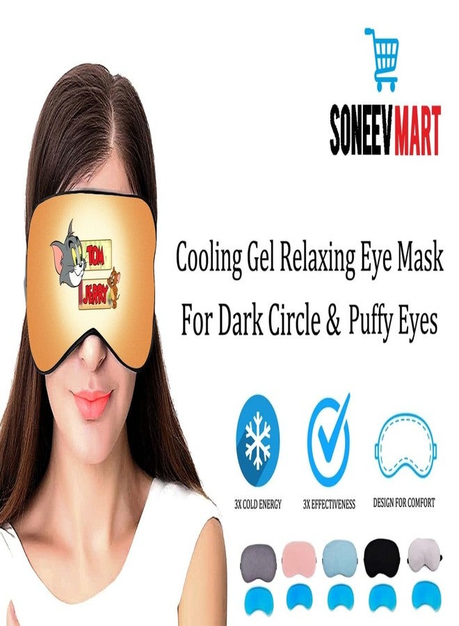 SONEEV MART HENEESO Anti-Stress Cooling Gel Eye Mask for Puffy Eyes and Migraines - Image 5
