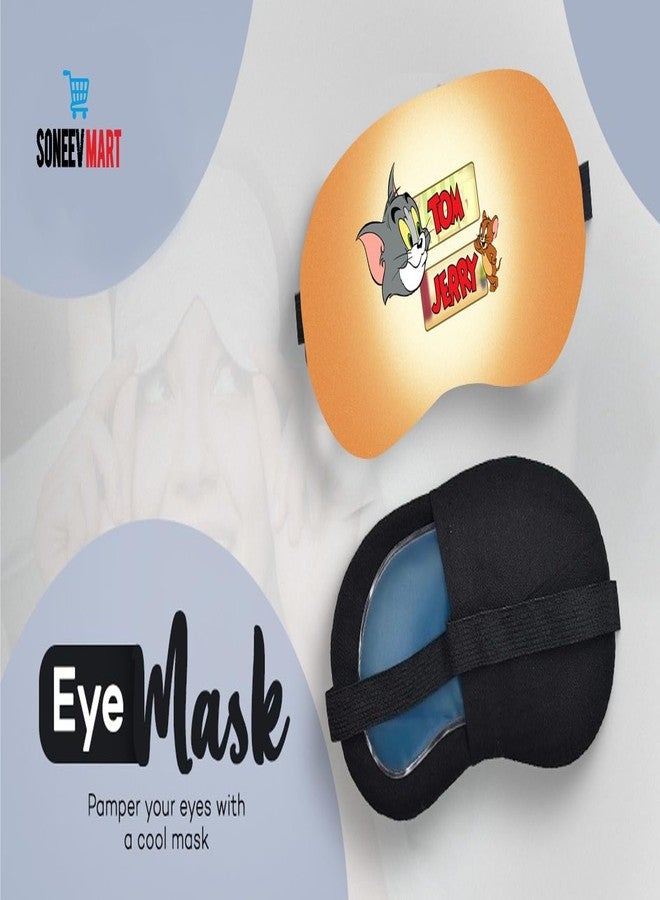 SONEEV MART HENEESO Anti-Stress Cooling Gel Eye Mask for Puffy Eyes and Migraines - Image 4