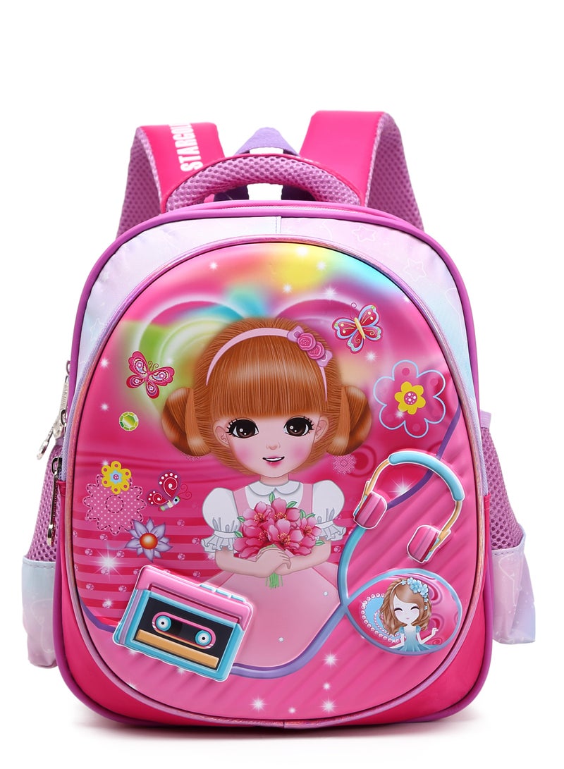 ستارجولد حقيبة ظهر للأطفال البنات مع حزام قابل للتعديل للمدرسة مقاس 12 بوصة