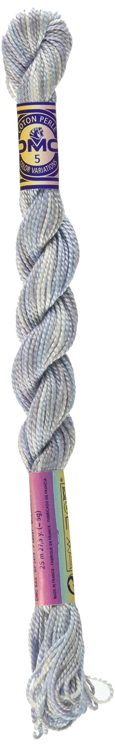 DMC Color Variations Pearl Cotton Size 5 27yd - Winter Sky - Image 1