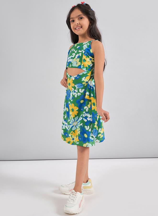 Stylo Bug Floral Cutout Dress - Image 3
