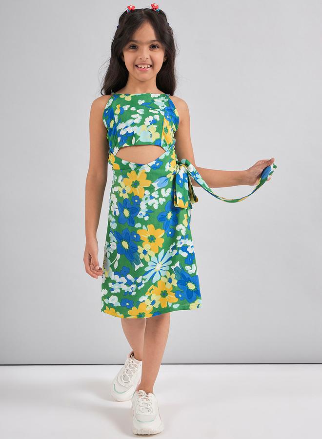 Stylo Bug Floral Cutout Dress - Image 1
