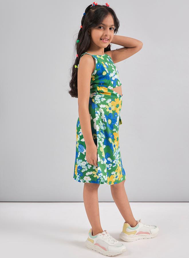 Stylo Bug Floral Cutout Dress - Image 4