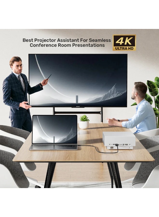 UNITEK محول USB-C أنثوي إلى HDMI ذكري 4K@60Hz، دعم HDR، محول عرض توصيل وتشغيل - Image 4