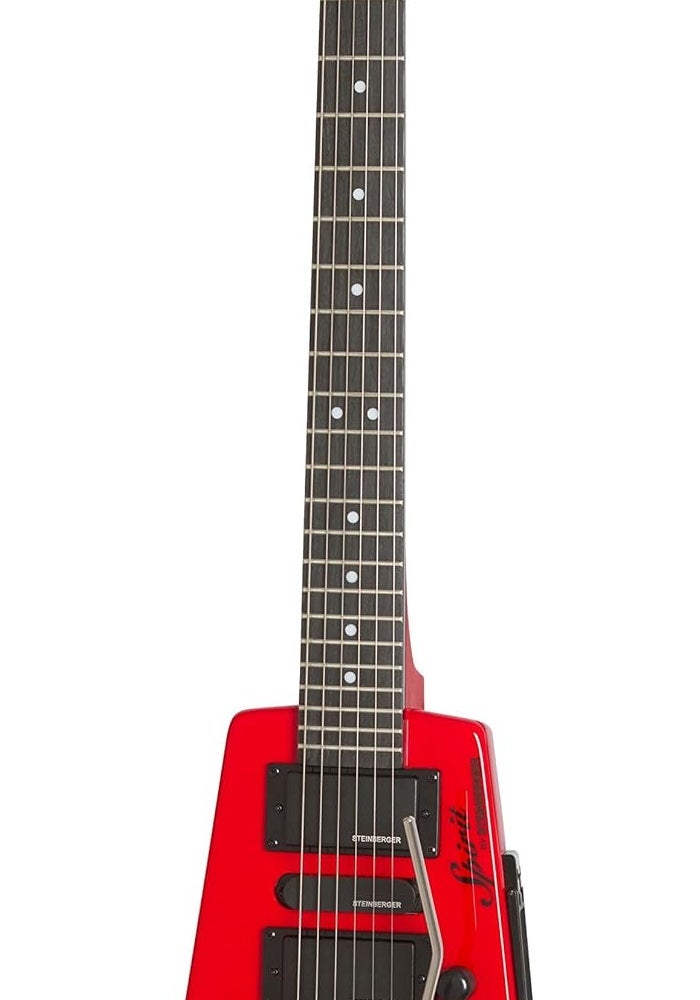 Steinberger Spirit GT-PRO Deluxe Hot Rod Red Electric Guitar - Image 1