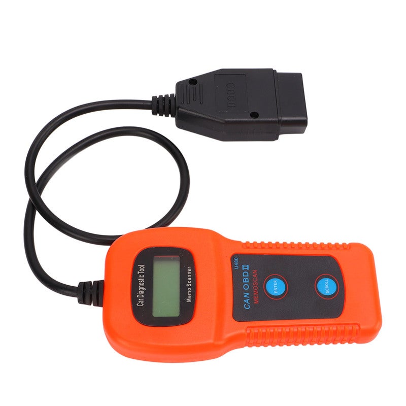 Car OBD2 Scanner 2-Line Backlit LCD Display - Easy To Use CAN OBDII Scanner Tool for 2002 And Newer Vehicles - Image 3