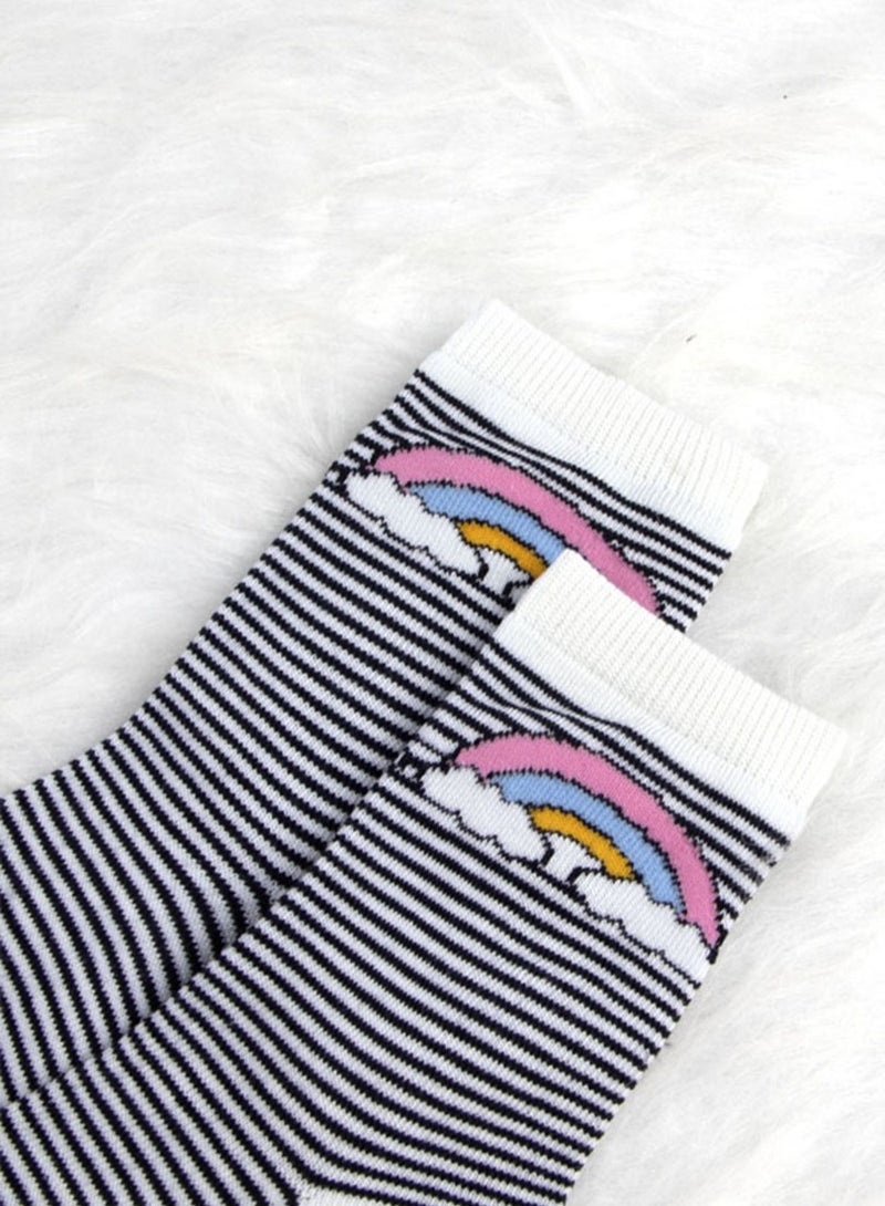 BFL 6 Pieces New Fashion Girl Ankle Socks for 1-12 Years - Image 4