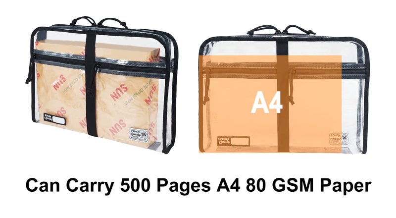 ري راف إناف حافظة مجلدات ملفات بتنسيق A4 من البلاستيك - Image 4