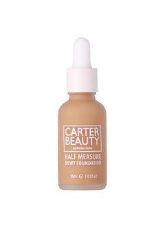 Carter Beauty By Marissa Carter Half Measure Dewy Foundation  WaterBased LightToMedium Sheer Finish  Vegan And Cruelty Free Paraben And Sulfate Free  Pecan Pie  101 OZ