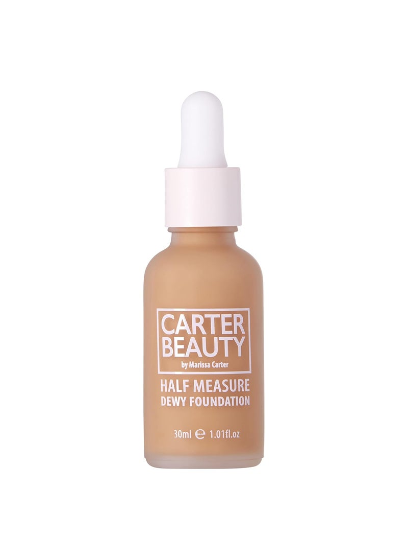 Carter Beauty - Carter Beauty By Marissa Carter Half Measure Dewy Foundation  WaterBased LightToMedium Sheer Finish  Vegan And Cruelty Free Paraben And Sulfate Free  Pecan Pie  101 OZ - Image 1