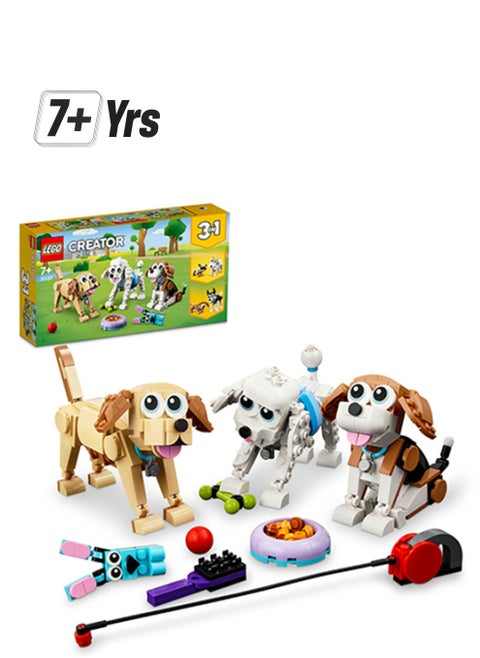 Creator Adorable Dogs 31137 Building Toy Set (475) Pieces