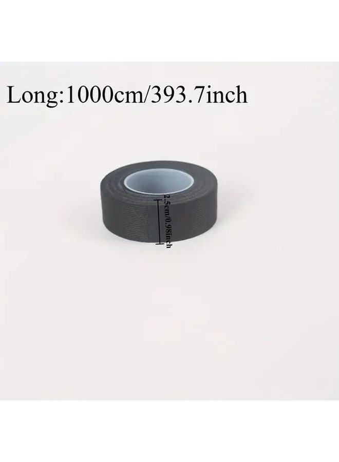 1 لفة 2.5 سم شريط كهربائي ثقيل مقاوم للحرارة العالية أسود أبيض - Image 3
