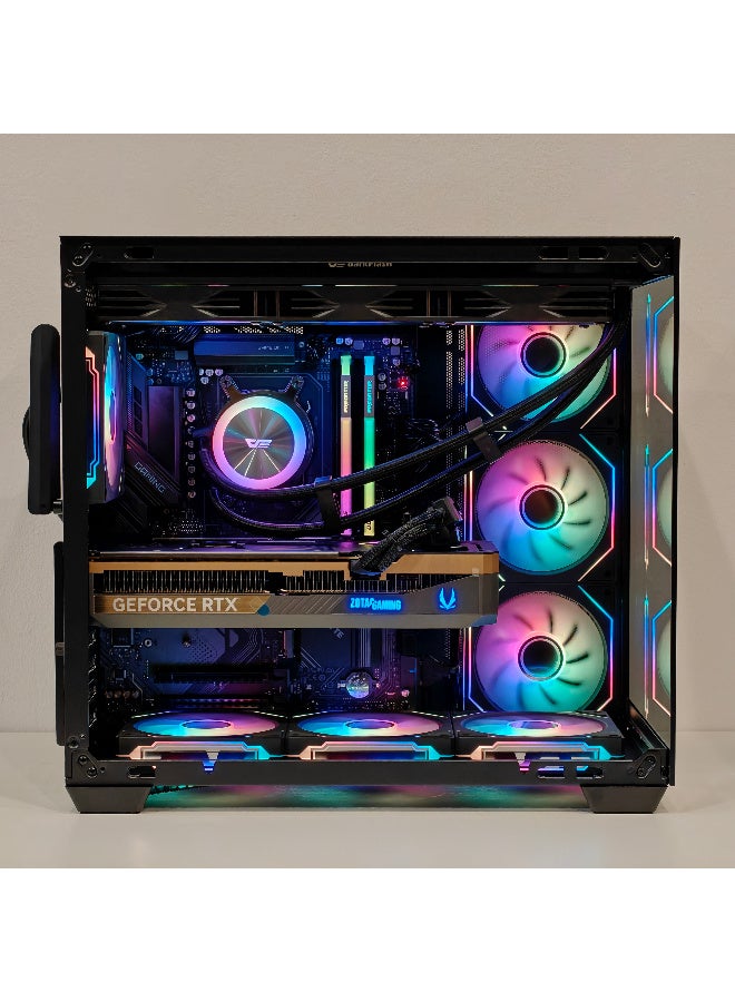 Mostech General Trading LLC GAMING PC i9-14900KF (up to 6.00 GHz)| RTX 5080 16GB GDDR7 | SSD 2TB NVMe M.2 | RAM 32GB DDR5 6000MHZ | CPU Liquid Cooler 360MM | WIFI READY WIN 11 PRO BLACK - Image 2