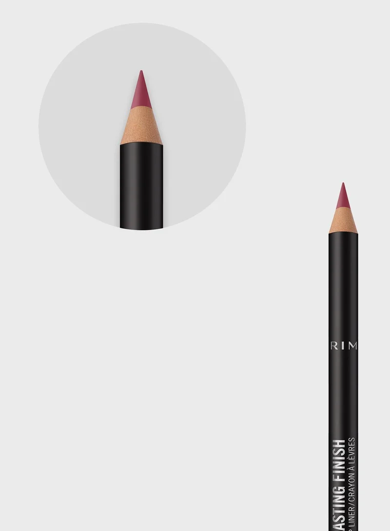 RIMMEL LONDON Lasting Matte Lip Liner - 215 - Ms. Mauve, 1.2G