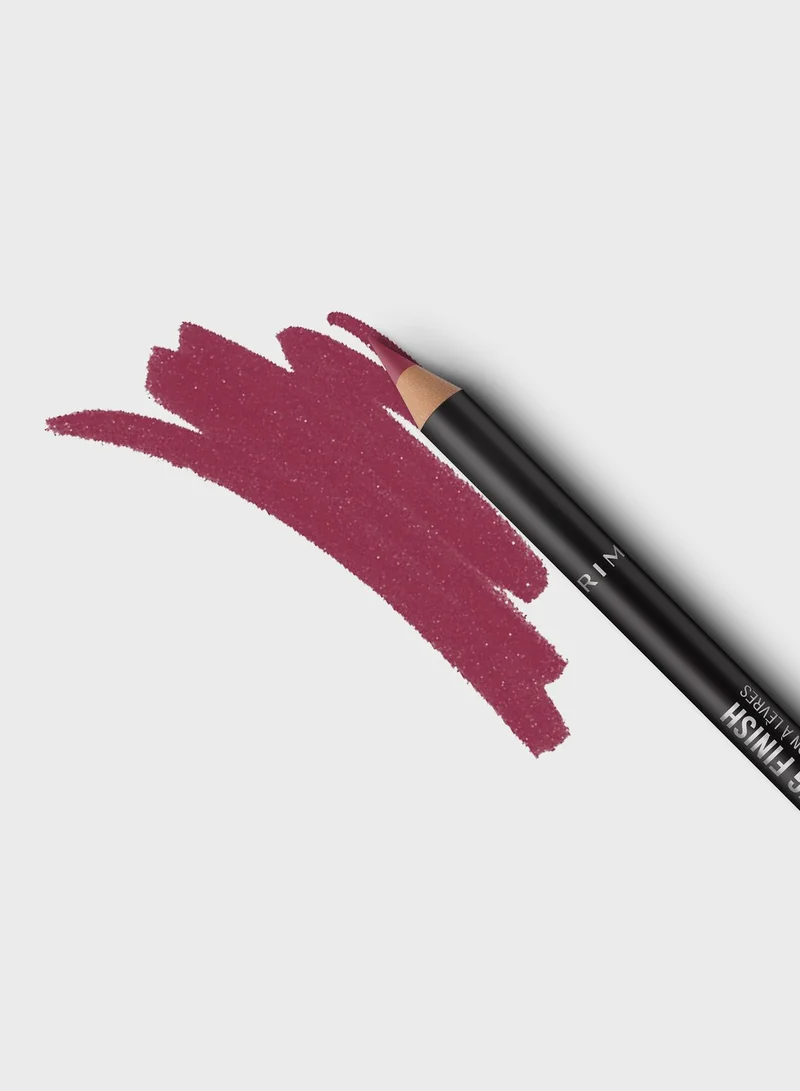 RIMMEL LONDON Lasting Matte Lip Liner - 215 - Ms. Mauve, 1.2G