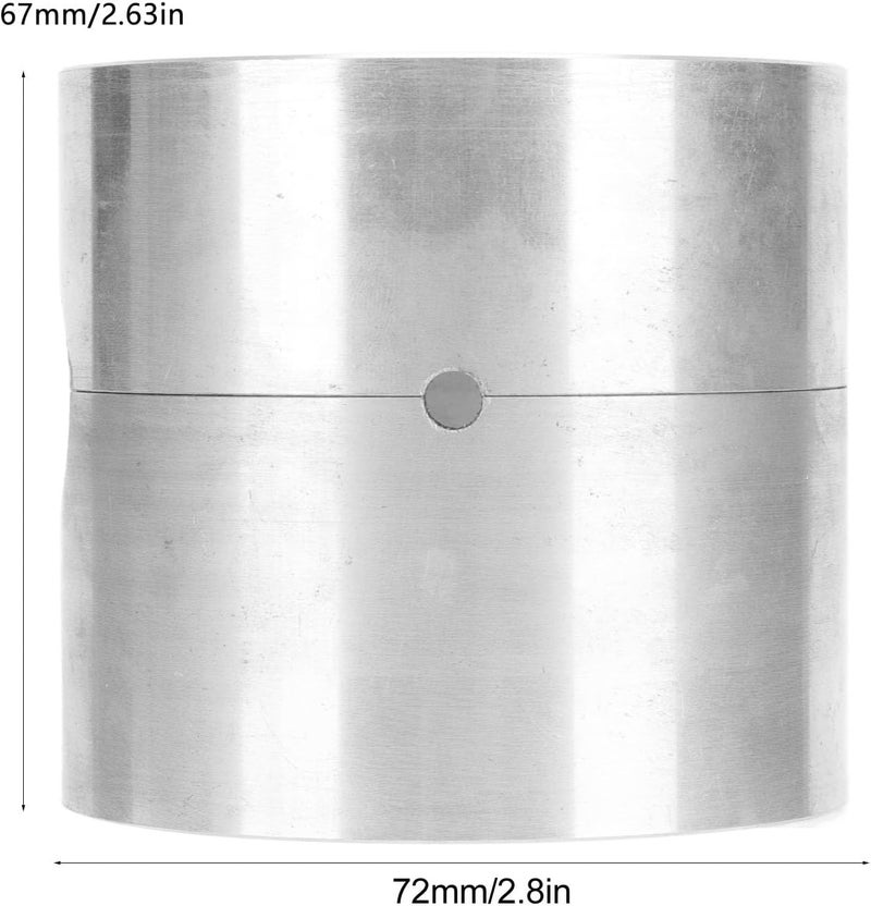 Sand Casting Sandbox, Aluminum Alloy Cylindrical Shape Jewelry Casting Mold, Heat Resistant Small DIY Metal Jewelry Casting Container for Jewelry Makers and Jewelry Repairing