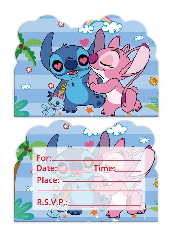 Losede 20pcs Birthday Party Invitations Birthday Party Supplies Decoration (Style 3) - Image 1