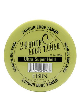 24 Hour Edge Tamer, Ultra Super Hold, 2.7Oz - No Flaking, No White Residue, Shine and Smooth texture with Argan Oil and Castor Oil - pzsku/Z19ECB2F83BA6B428680AZ/45/_/1690851260/fd6f6f69-7f46-4f63-a0b6-31c9c76b7005