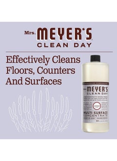 Mrs. Meyer's Clean Day Multi-Surface Cleaner Concentrate, Use to Clean Floors, Tile, Counters, Lavender, 32 fl. oz - Pack of 2  - Image 3