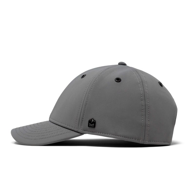 MELIN قبعة ملبن A-Game Infinite الحرارية، رمادي جرانيت، قبعة أداء للرجال بنمط Snapback للطقس البارد، قبعات بيسبول مقاومة للماء للرجال والنساء، قبعة للجولف، الجري، أو التمارين، صغيرة - Image 2