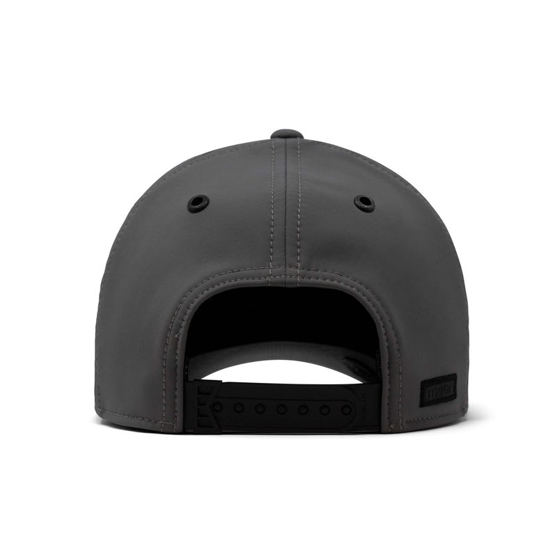 MELIN قبعة ملبن A-Game Infinite الحرارية، رمادي جرانيت، قبعة أداء للرجال بنمط Snapback للطقس البارد، قبعات بيسبول مقاومة للماء للرجال والنساء، قبعة للجولف، الجري، أو التمارين، صغيرة - Image 3