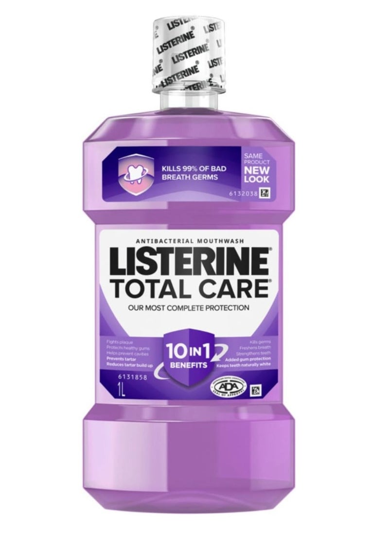 Listerine Total Care Clean Mint Mouthwash 500ml Original 