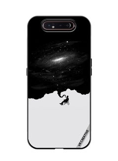 VR CREATIVE Protective Case Cover For Samsung Galaxy A80 Galaxy Abstract Black White Design Multicolour  - Image 1