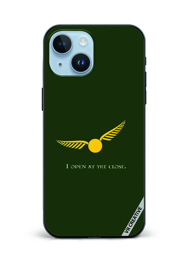 VR CREATIVE Protective Case Cover For Apple iPhone 15 Plus I Open At The Close Design Multicolour - Image 1