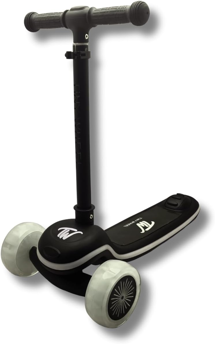 TINY WHEEL TW Light Up Scooter - Black - Image 1