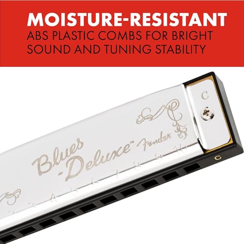 FENDER هارمونيكا فيندر بلوز ديلوكس، ملحقات جيتار، مفتاح D - Image 3