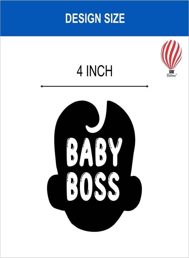 Hk Balloons 45Pcs Baby Boy Decoration Printed Balloons For Boss Baby Theme Decorations Item For Blue And White Themed Decorations Balloons - Image 4