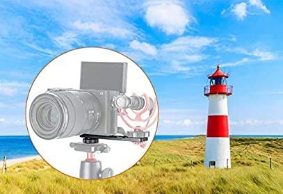 VTS Extension Bar Dual Straight Flash,Led Bracket Clamp Rod Hot Shoe Mount for DV Video Light Camera Photo Video Studio Shooting Purpose - Image 5