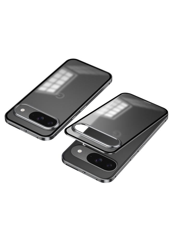 اس-توب جراب لهاتف Google Pixel 9 / 9 Pro مع مشبك سناب وإطار معدني غير لامع - Image 1