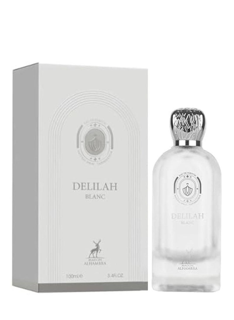 ميزون الهمبرا ديليلا بلانك او دو بارفيوم 100 مل عطر نسائي زهري فاكهي طويل الثبات - Image 1