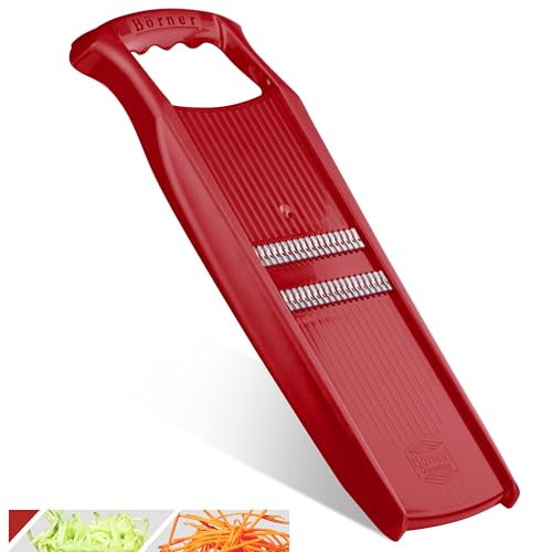 Börner BORNER Roko PowerLine | Vegetable Grater Börner - Quality Made in Germany, Color:Red - Image 1