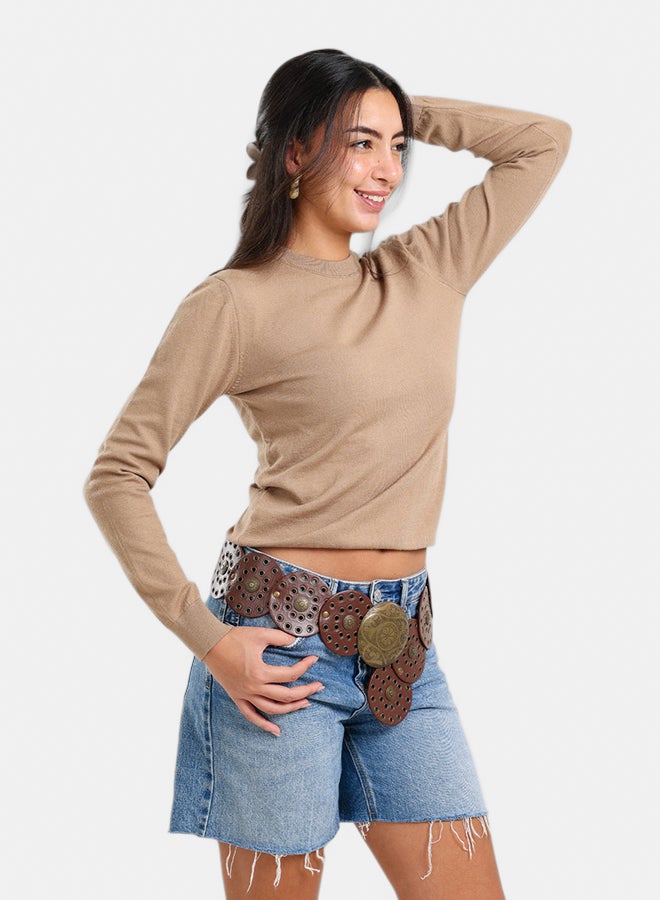 Carina Crew Neck Pullover - Image 3