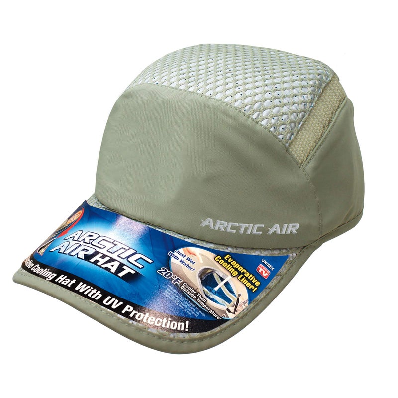 Arctic Air Adjustable Sports Cap, Beige, Hat - Image 2