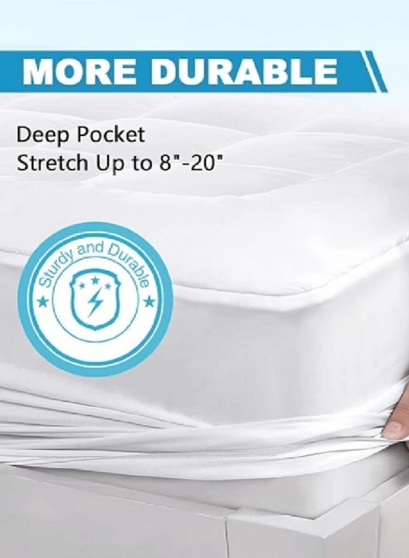 Comfort and Protection Pack 3-Piece Set – Includes 2 Pillow Covers 75 x 50cm and 1 Bed Sheet 100 x 200cm – Soft and Durable Fabric for Long-Lasting Use – Perfect for King, Queen, or Twin Beds – Smooth and Wrinkle-Resistant – Ideal for All-Season