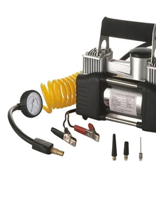 Tyre Inflator With Double Cylinder Air Compressor 12 V - Image 5