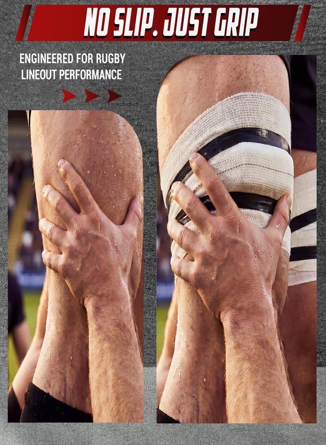 Chitidr 1 Set Rugby Lifting Kit, Rugby Arm and Leg Lifting Kit- Supports, Professional Stabilizes & Enhances Performance for Athletes, Lifting-Blocks, Rugbylineout Tape, Included a Drawstring Bag - Image 2